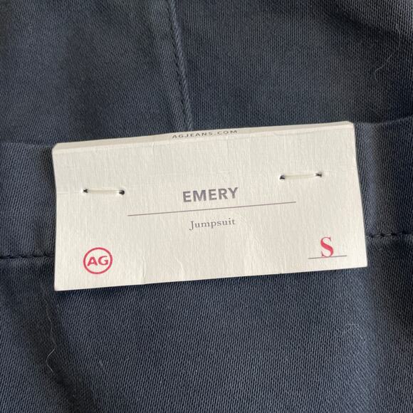 NWT AG Adriano Goldschmied Emery Jumpsuit in Sulfur Black - Size: Small - Picture 11 of 13